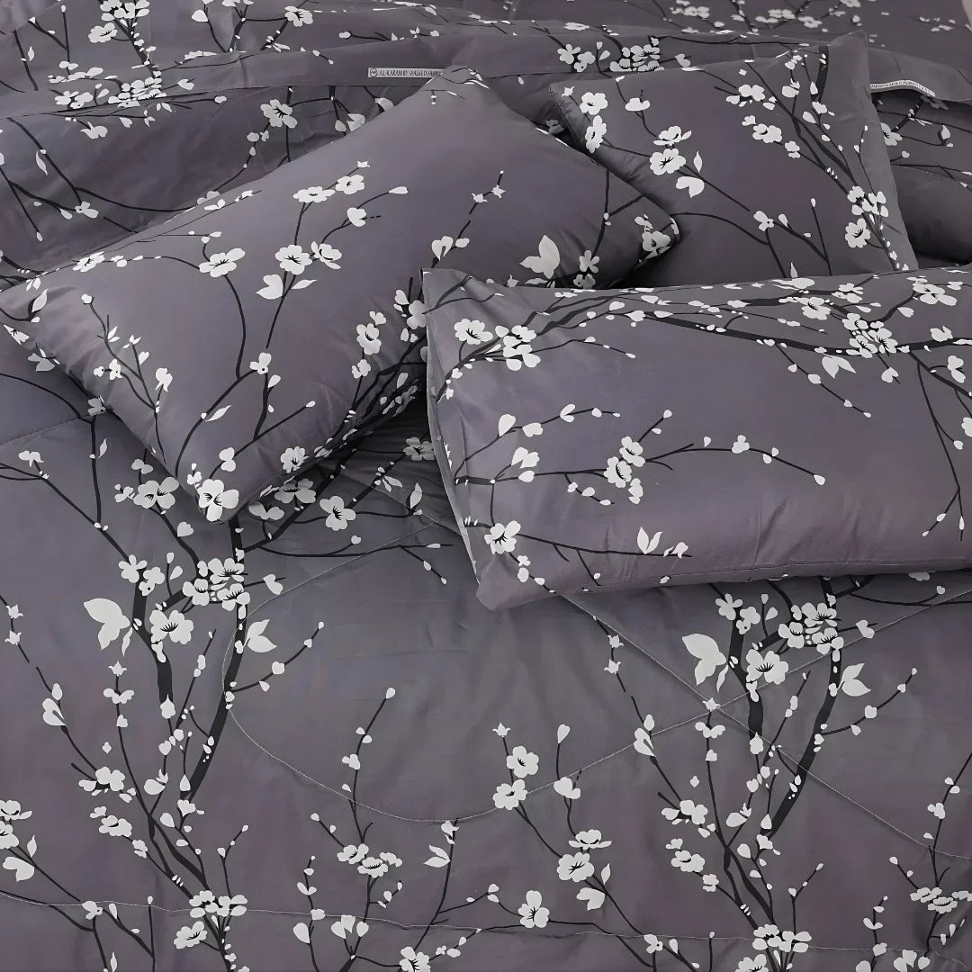 Premium King Size 7-Piece Comforter Set | Complete Bedding Collection