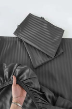 Luxury Stripe Fitted Bedsheet - King Size