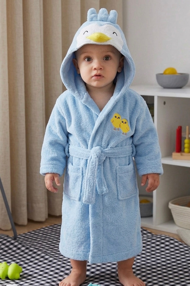 Duckie Soft & Cozy Animal Hooded Bathrobes