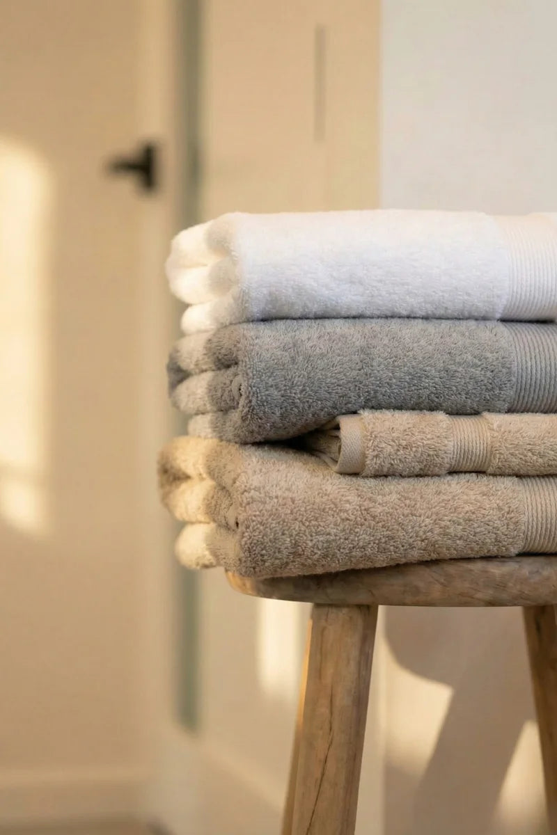 2-Pcs Premium Cotton Towel Set – Bath & Hand Towel