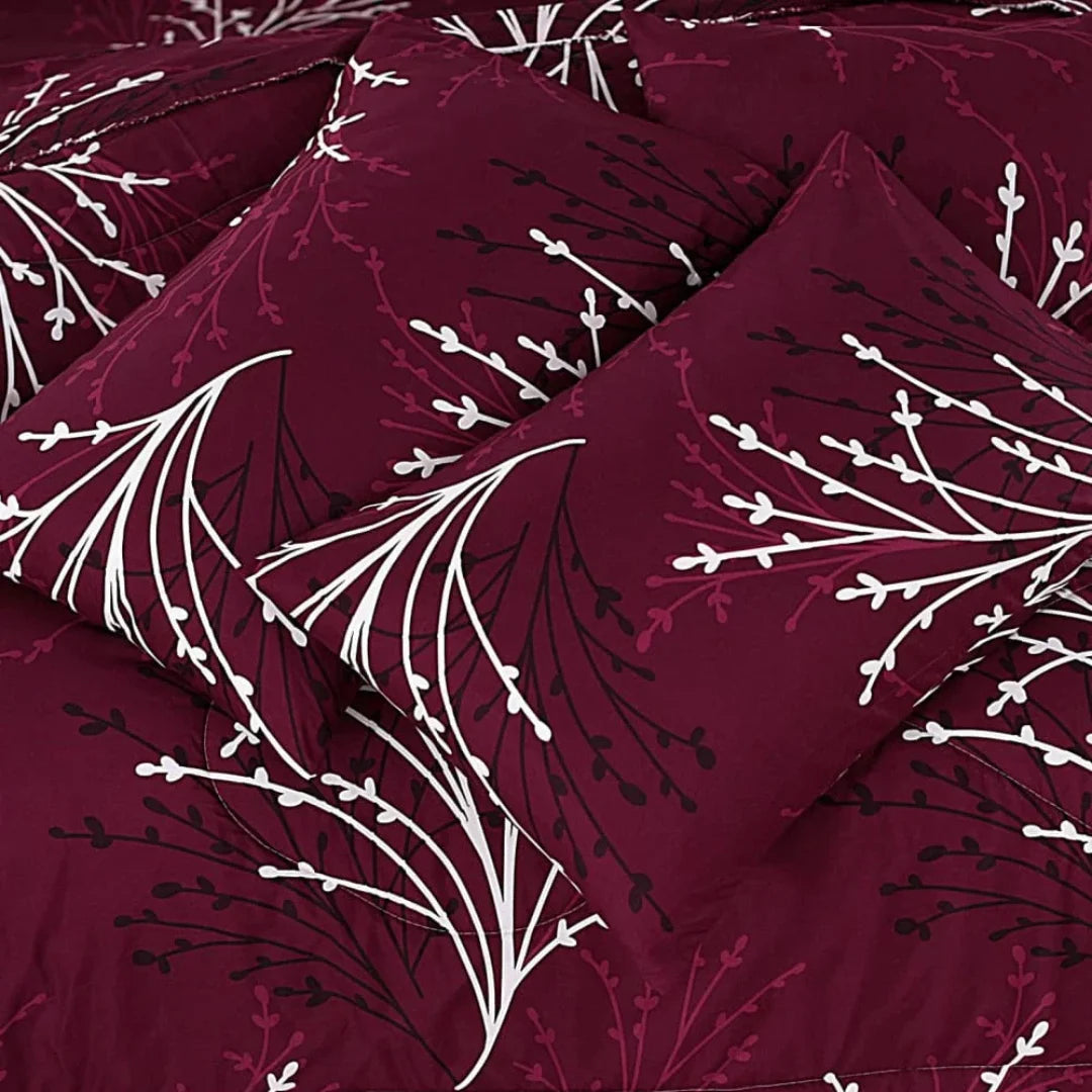 Signature Ash-1031 Cotton Comforter Set – 7PCS