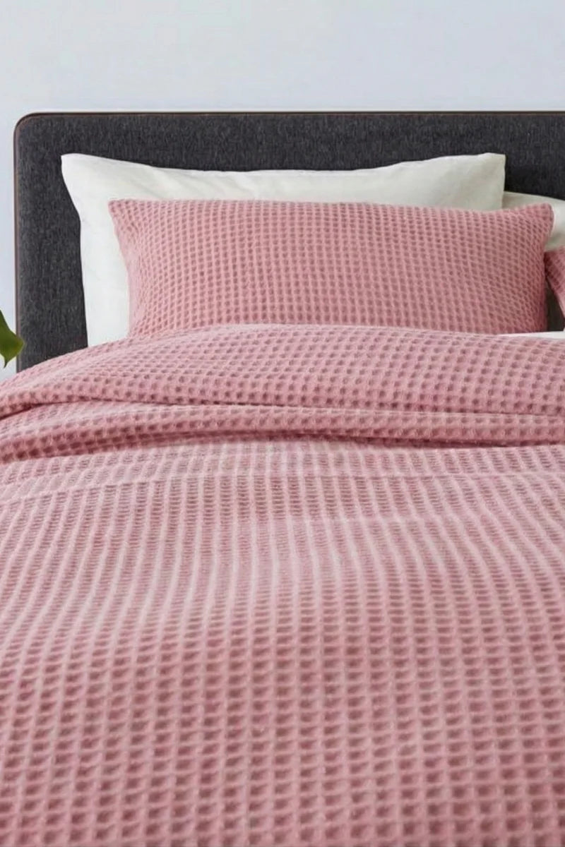 Waffle Blanket Close Weave | Soft & Breathable Comfort soft and Organic