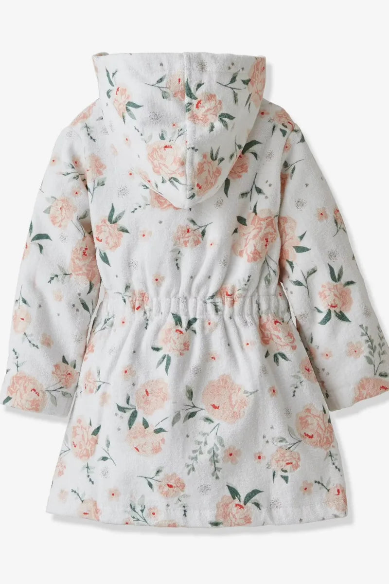 Pink Printed Bathrobe for Kids – Soft & Cozy Wear | 2 to 14 year