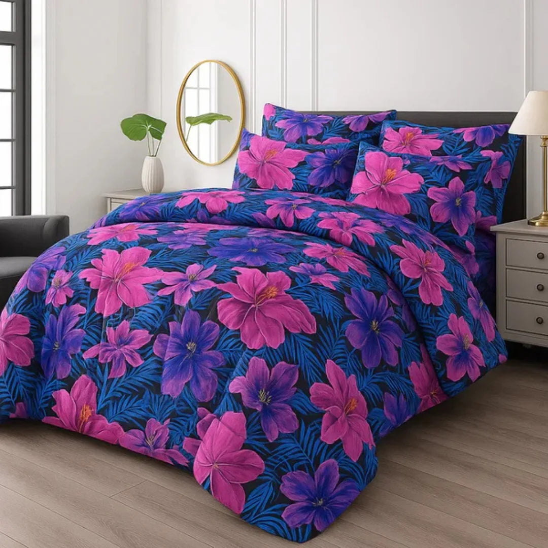 Signature Teni Cotton Comforter Set – 7 Pieces