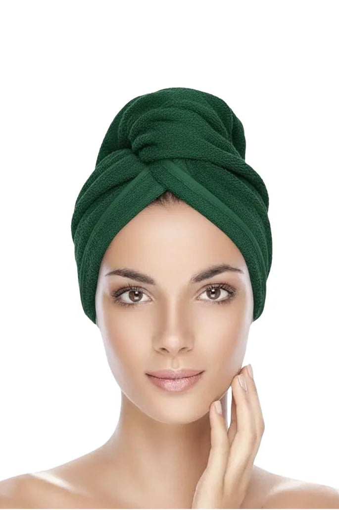 Microfiber Turban Towel | Fast Hair Drying & Comfortable Fit