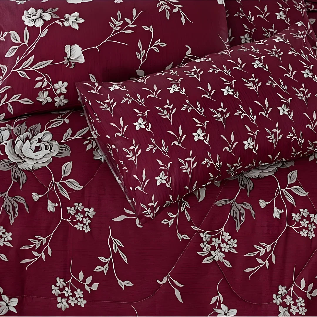 Premium King Size 7-Piece Comforter Set | Complete Bedding Collection