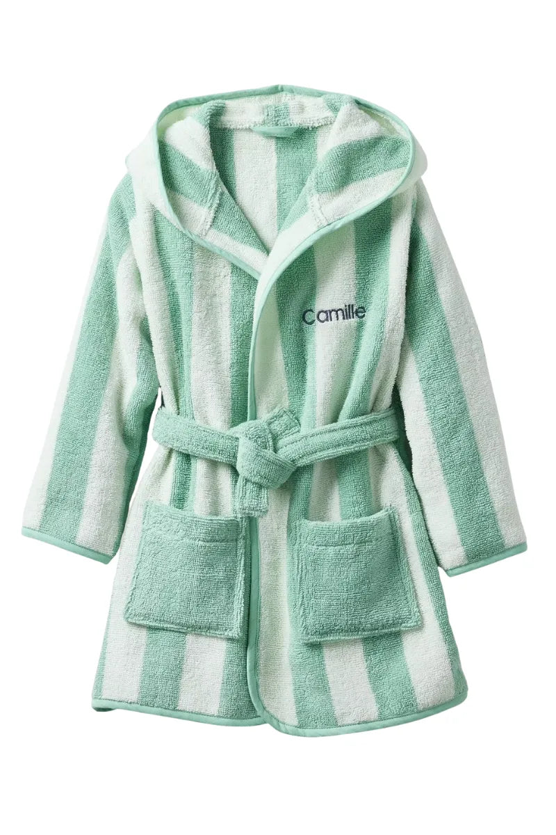 Striped Bathrobe for Children, Transat (Available in 3 Colors)