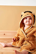 Cub Hooded Kids Bathrobe – Yellow | for age (9 month to 3 year)