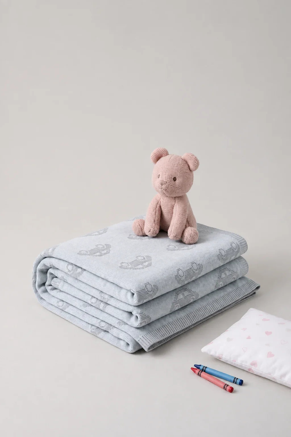 3-Layer 100% Cotton Kids Blanket – Soft Baby Blanket for Boys & Girls