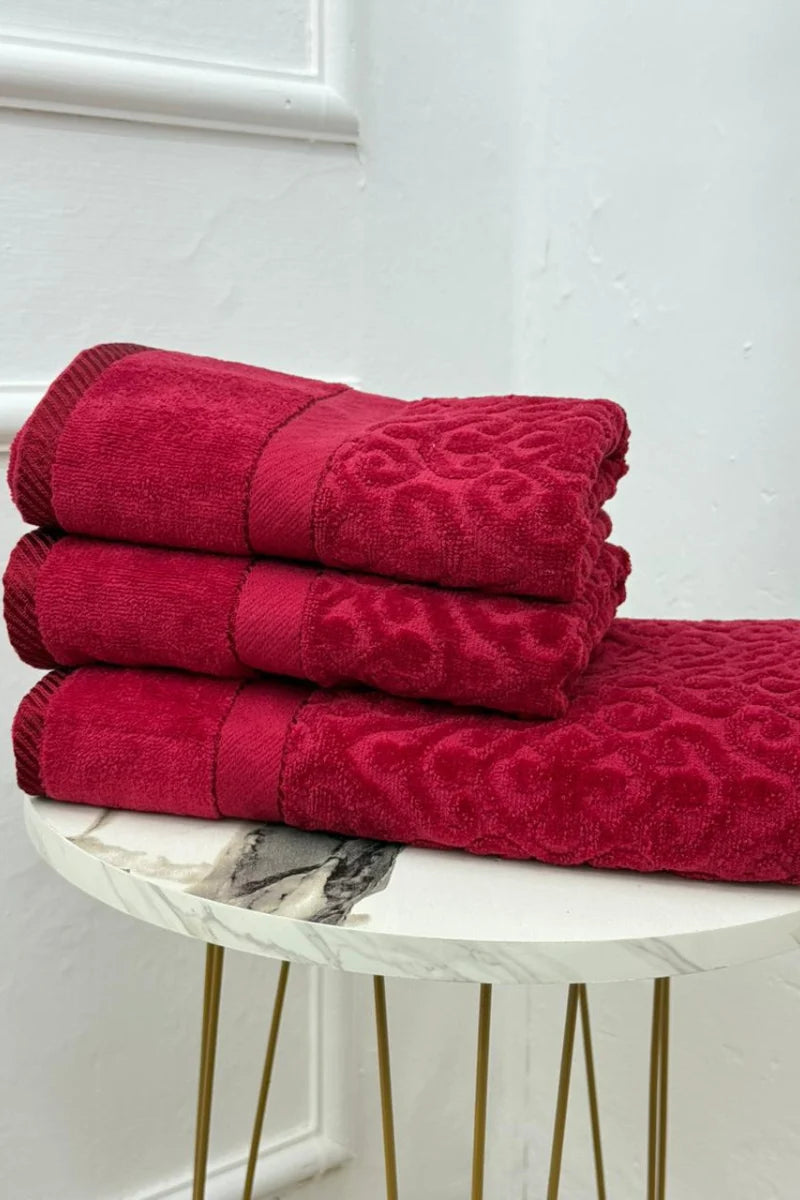 3-Pcs Export Towel Set – Soft & Absorbent