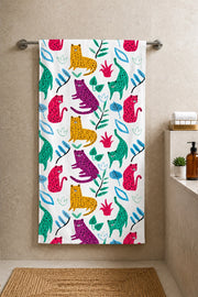 Printed Towel for Kids – Bright Colors & Gentle Comfort