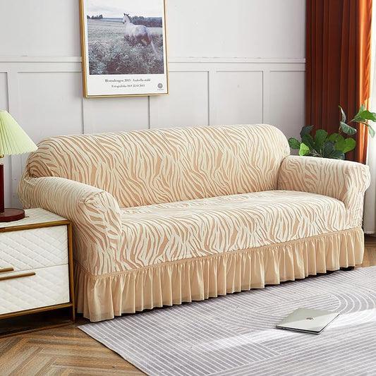 Zebra Stripe Gersey Sofa Covers (Skin)