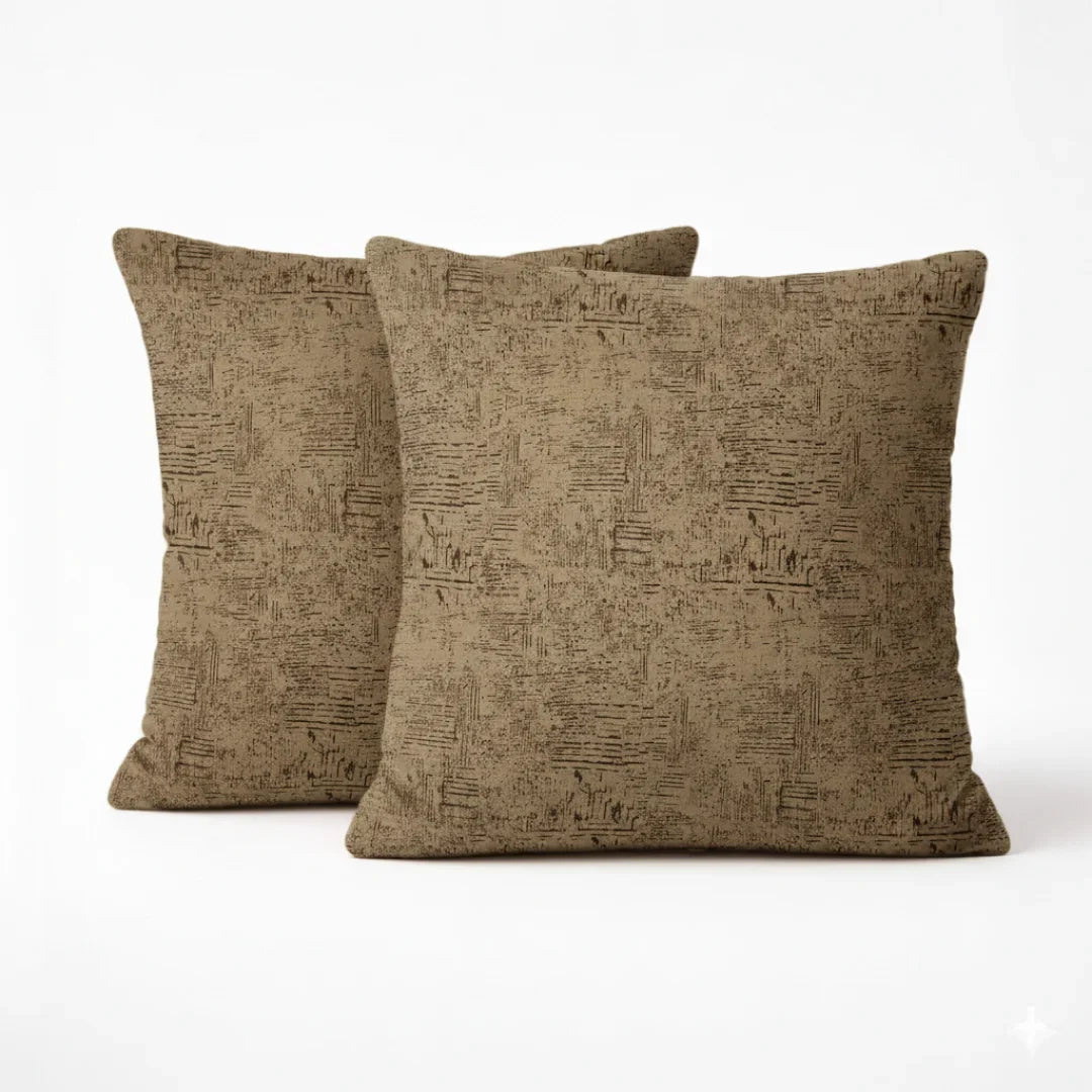 Textured Velvet Cushion – Luxury Feel & Hidden Zip (Pack of 2)