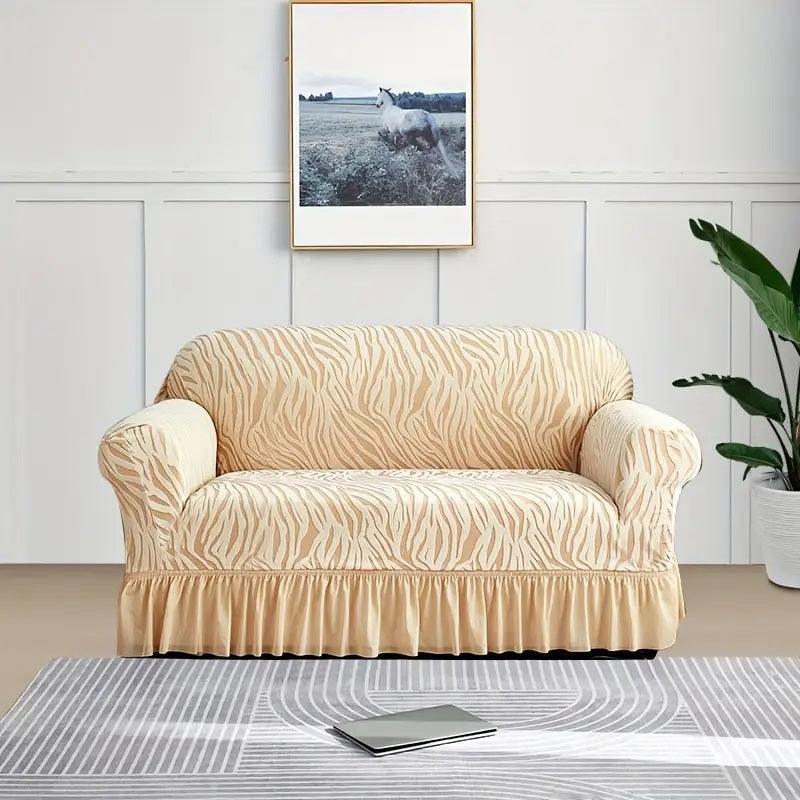 Zebra Stripe Gersey Sofa Covers (Skin)