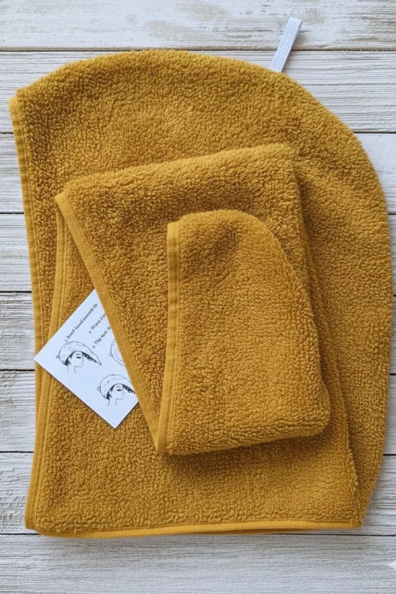 Microfiber Turban Towel | Fast Hair Drying & Comfortable Fit