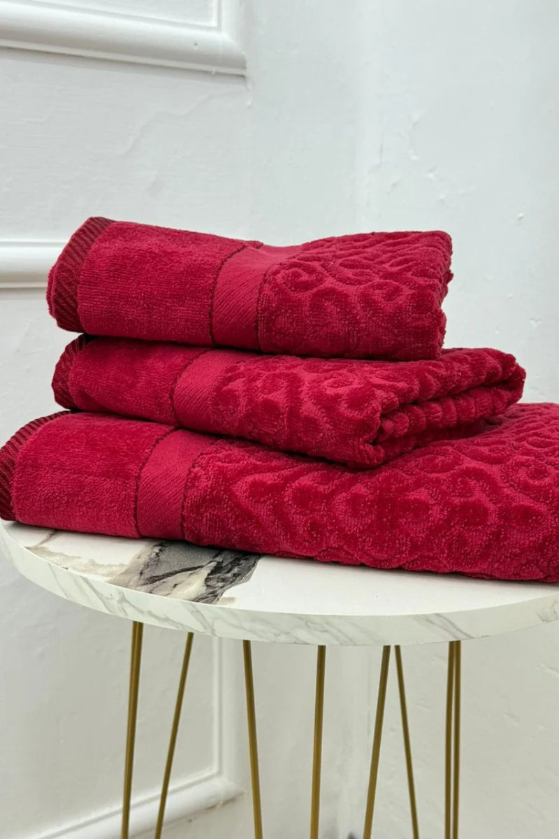 3-Pcs Export Towel Set – Soft & Absorbent