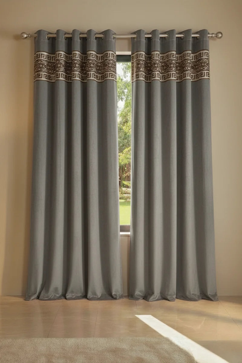 2pcs Premium Velvet Curtain for Bedroom & Living  Room 54 x 96 Inches