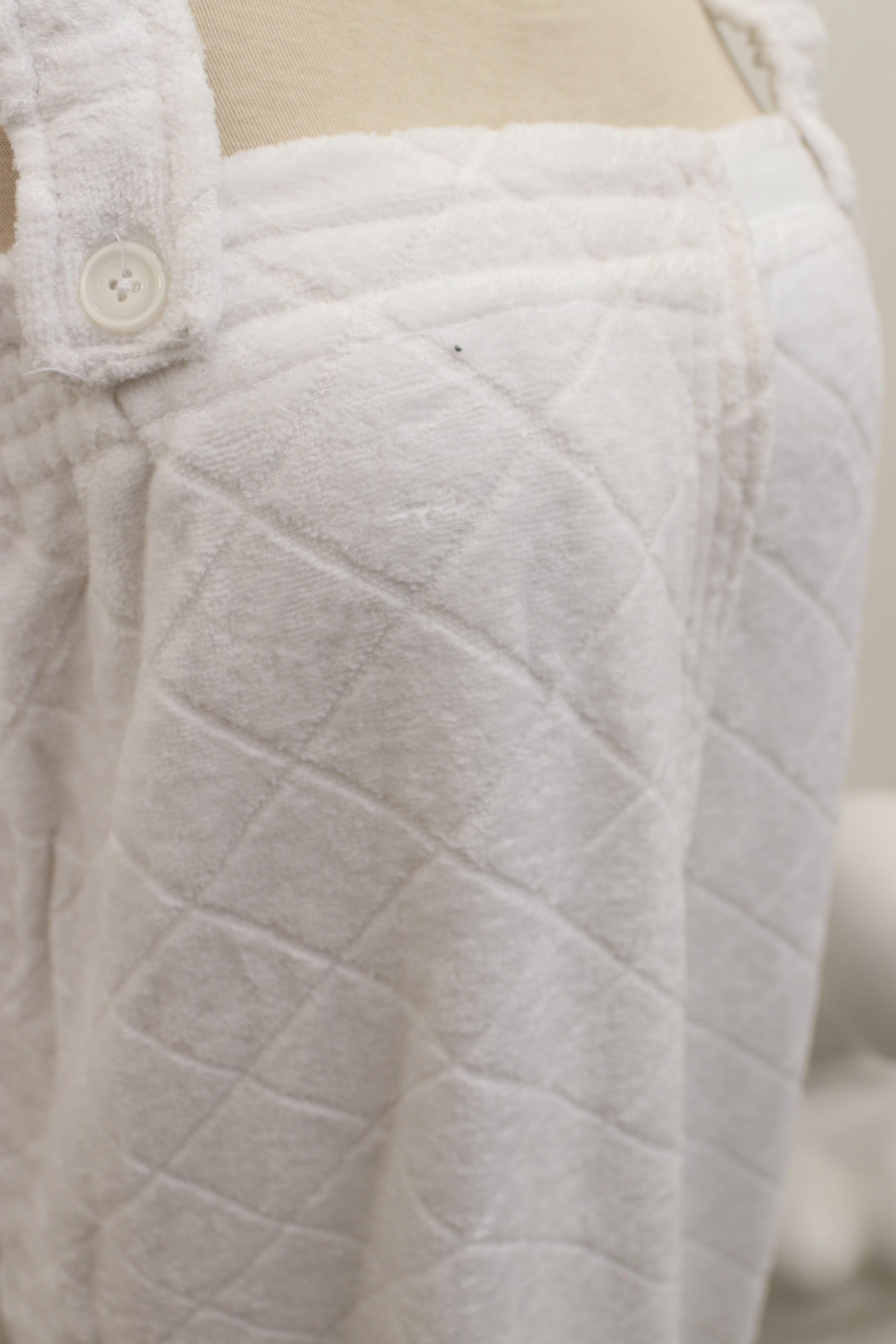 Check box Velvet Shower Wrap with strips | 100% absorption | for Ladies | pink & white