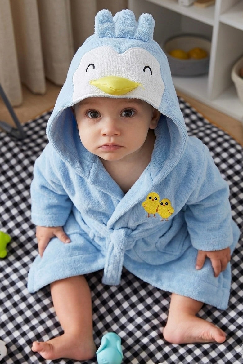 Duckie Soft & Cozy Animal Hooded Bathrobes