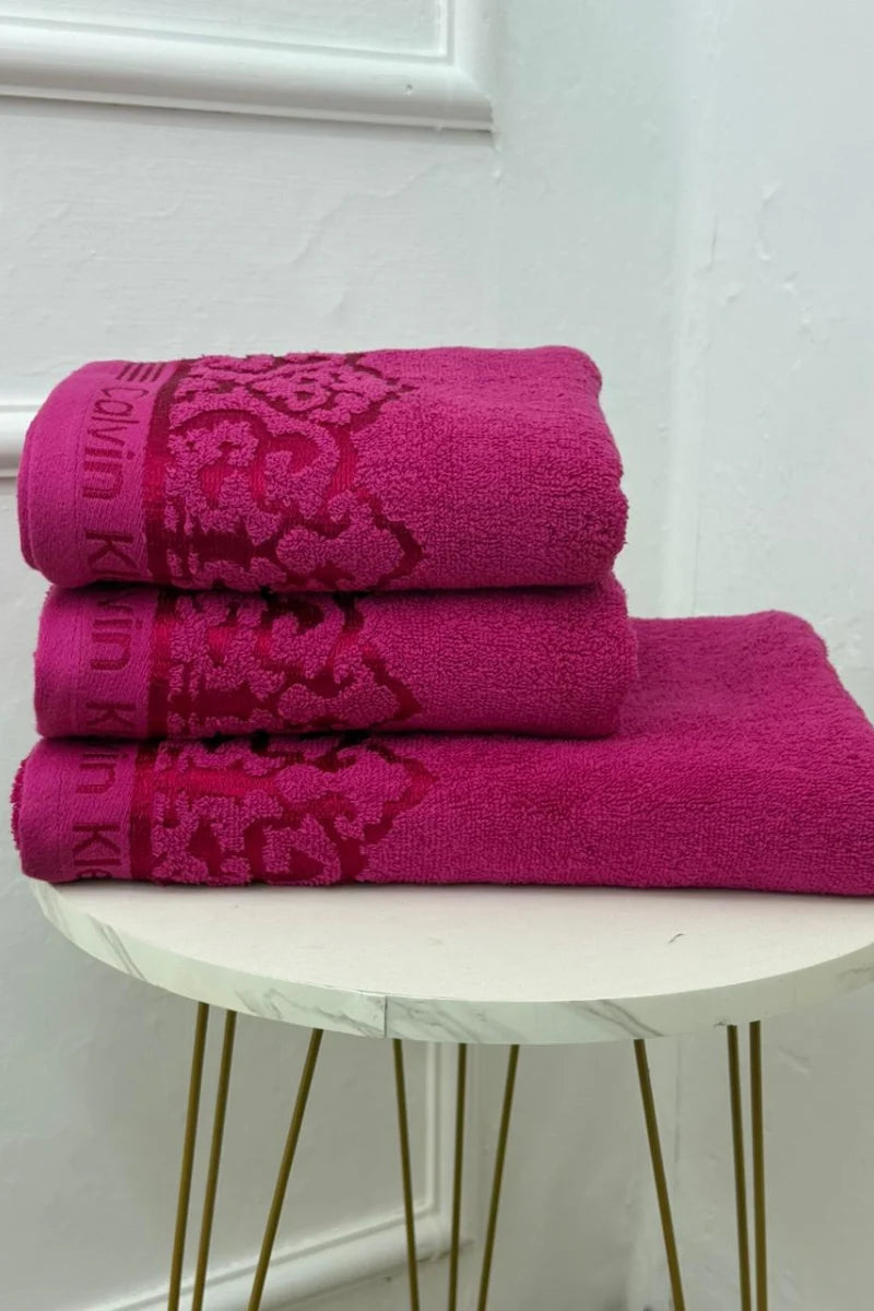Modern Luxe 3-Pcs Towel Set – Soft Touch & Elegant Look