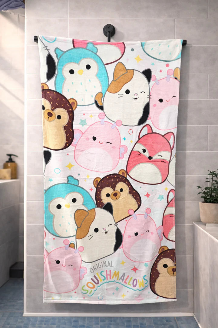 Kids Favorite Character Printed Towel