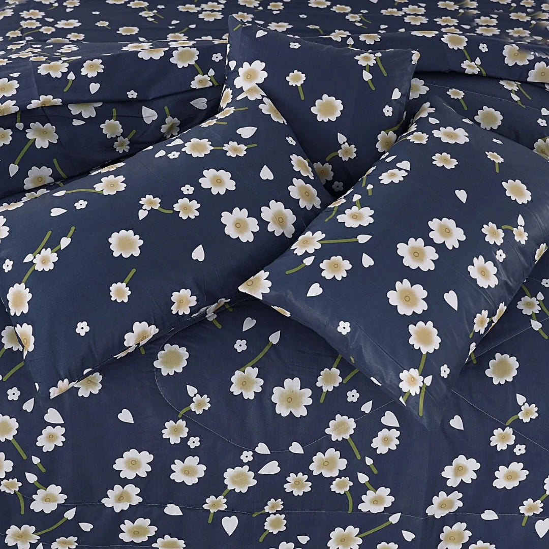 Signature Net Cotton Comforter Set – 7 Pieces