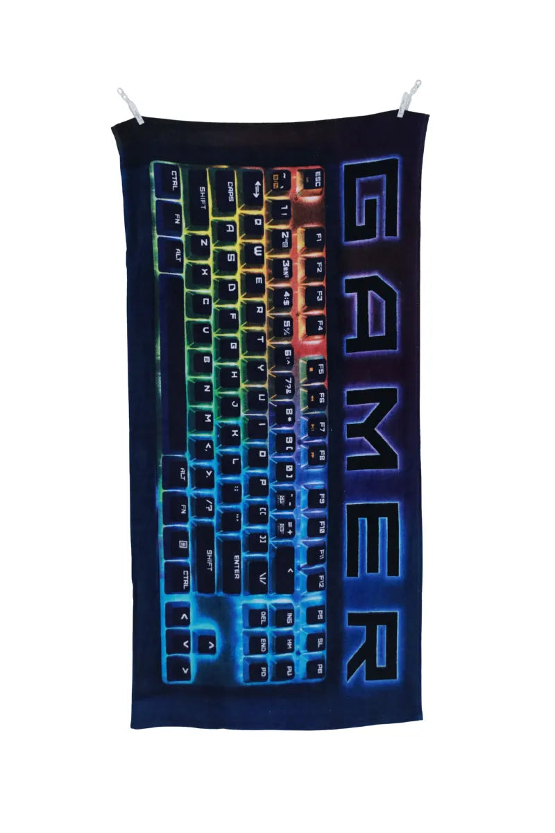 Adorable Kids’ Towel with Cartoon Prints – Cozy & Quick-Drying