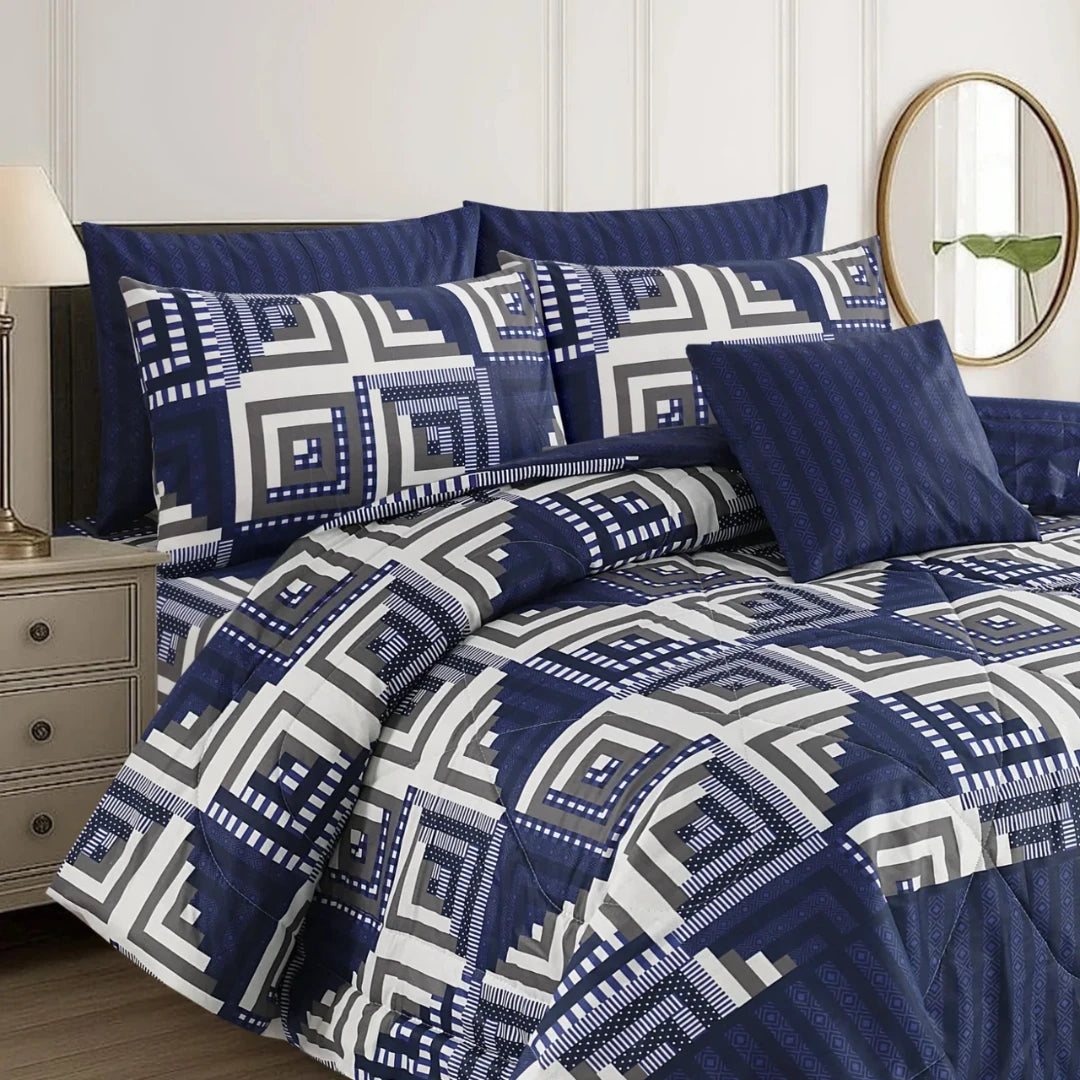 Austin Cotton Comforter Set – 7 Pieces