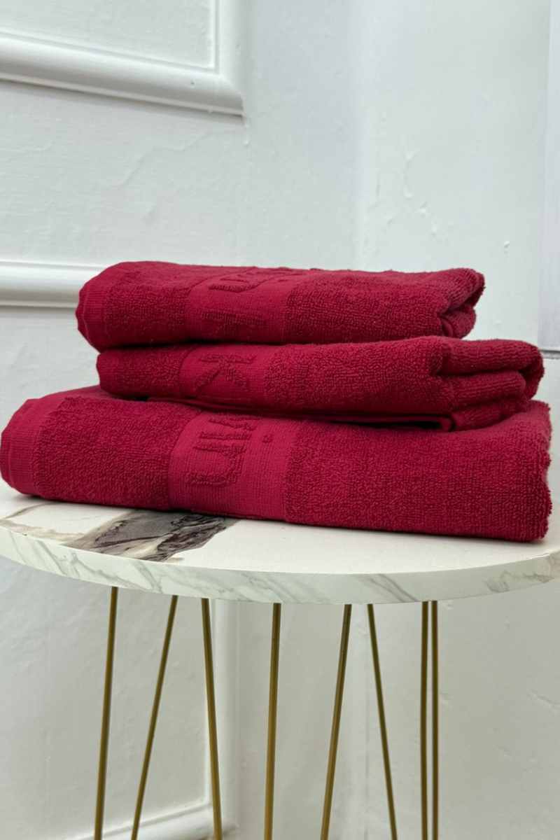 Luxury 3-Pcs Export Quality Towel Set – Ultra Soft & Highly Absorbent