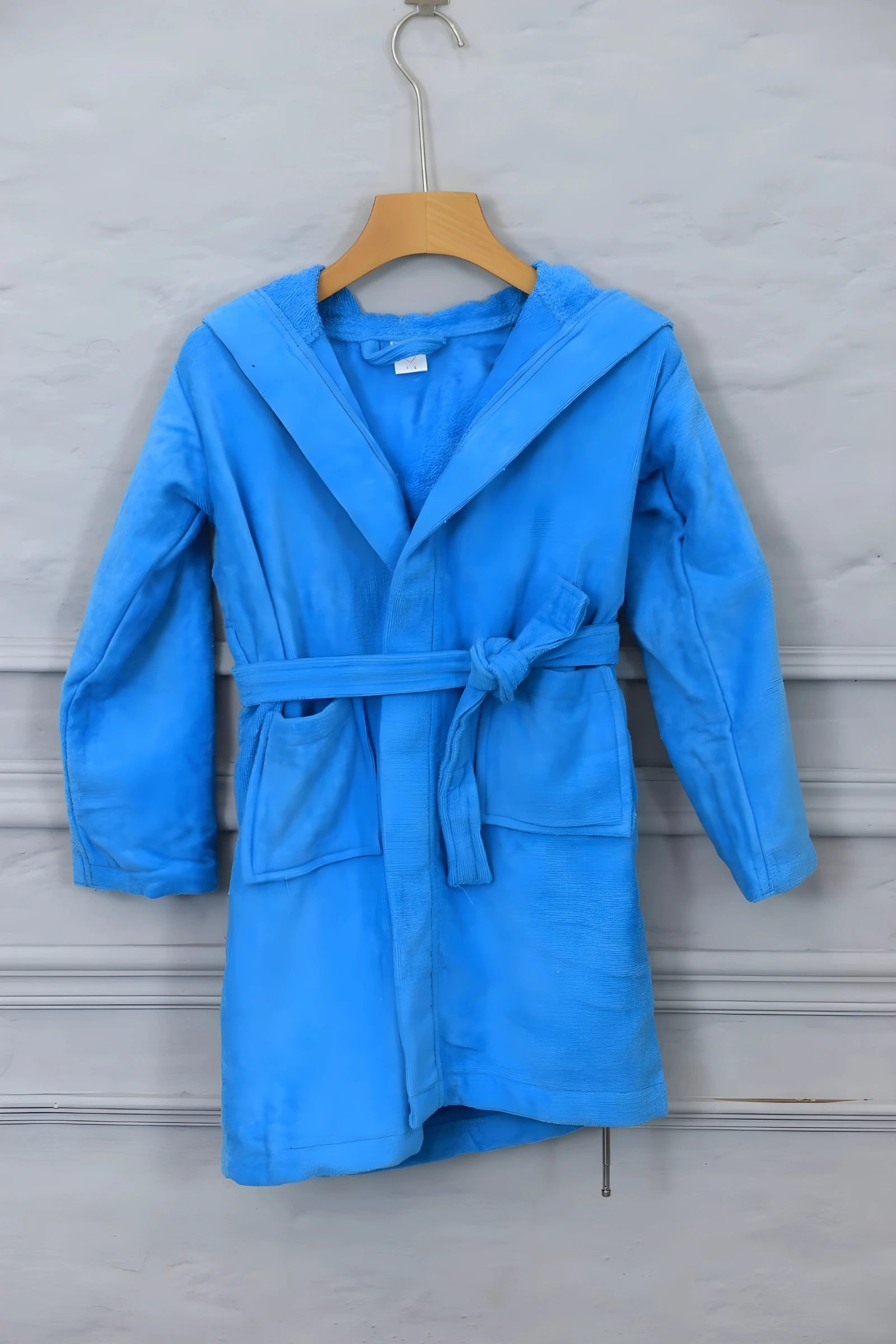 Kids Cotton Velvet Bathrobes (Available in different colors)