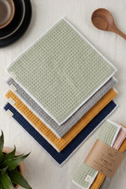Waffle Weave Kitchen Duster 12x12 inches | 100% Pure Cotton | Romal