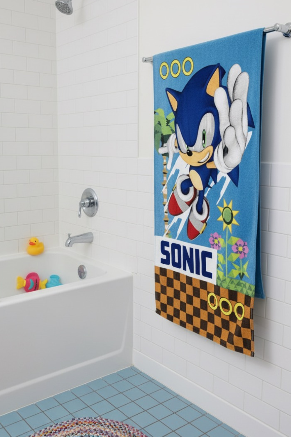 Kids’ Printed Towel – Gentle on Skin & Fun to Use