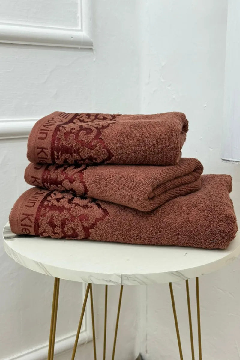 Modern Luxe 3-Pcs Towel Set – Soft Touch & Elegant Look