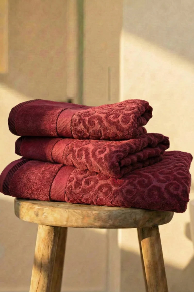 3-Pcs Export Towel Set – Soft & Absorbent