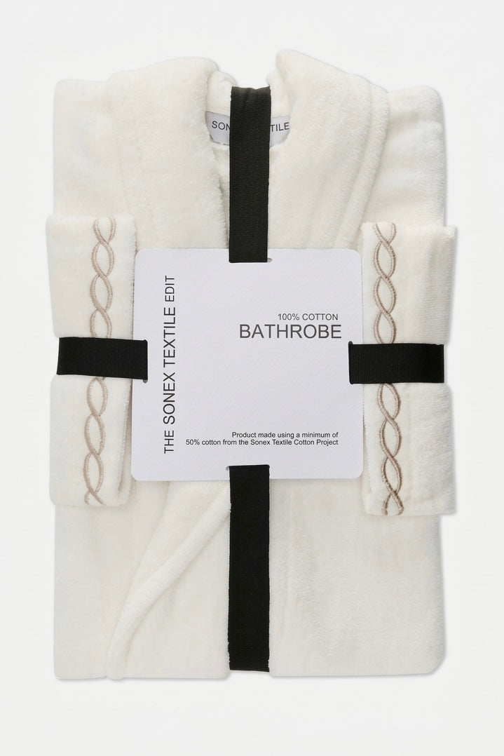 Velvet bathrobe & Slipper | 100% cotton for men and women | velvet Slipper and Towel | 500 gsm