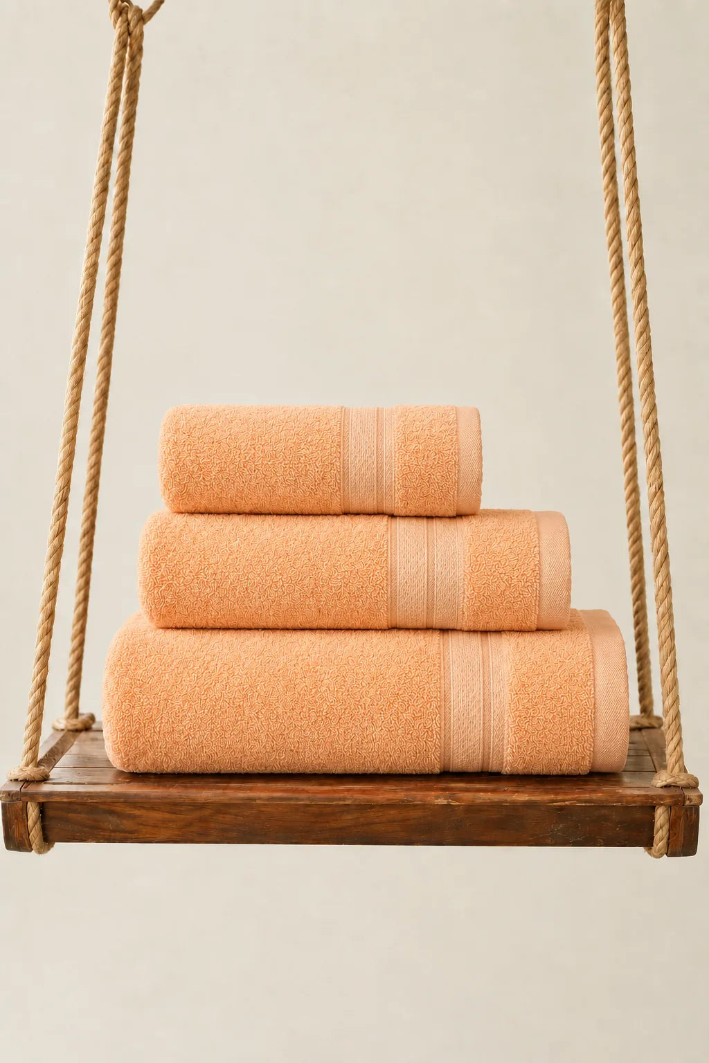 Premium 100% Pure Cotton Towel Set – Pack of 3