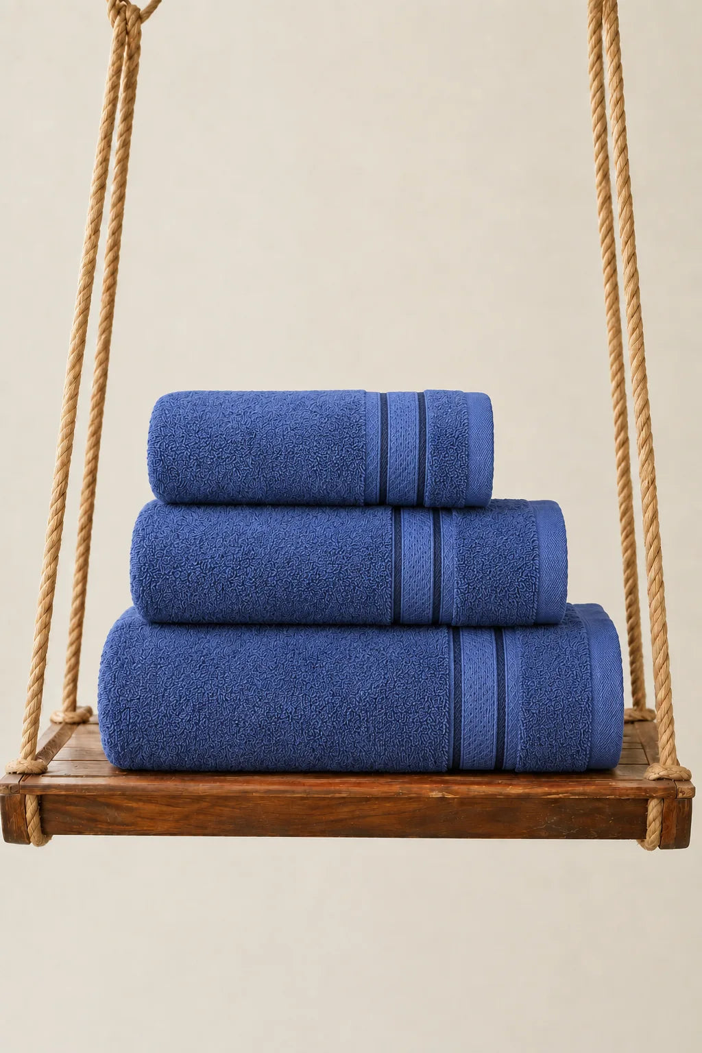 Premium 100% Pure Cotton Towel Set – Pack of 3