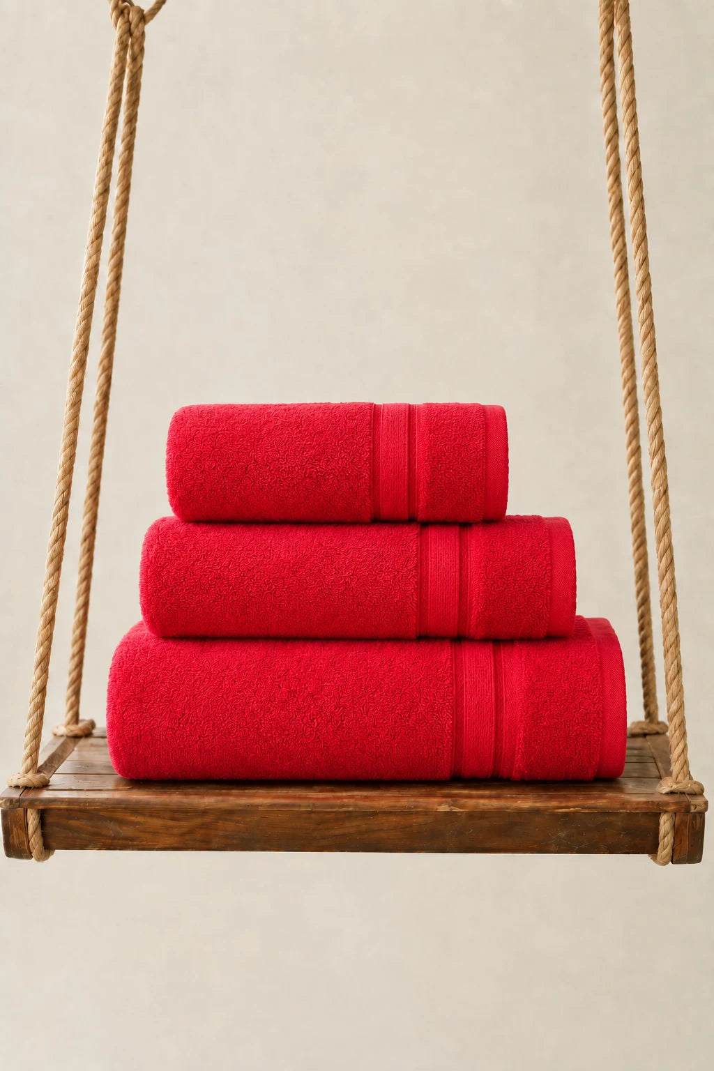 Premium 100% Pure Cotton Towel Set – Pack of 3