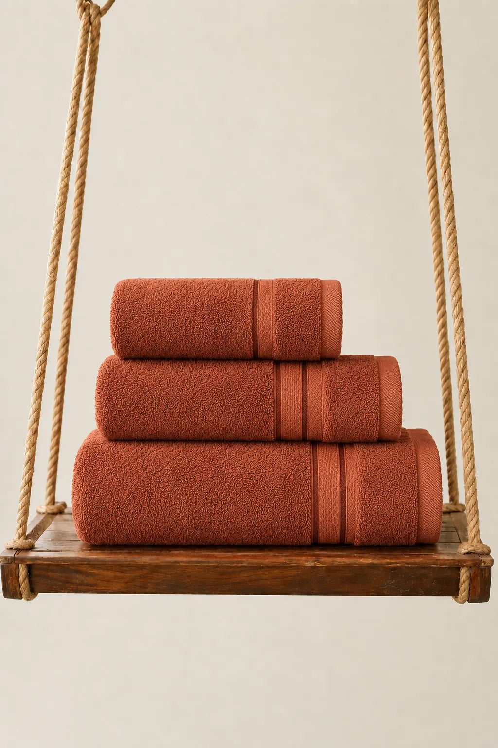 Premium 100% Pure Cotton Towel Set – Pack of 3