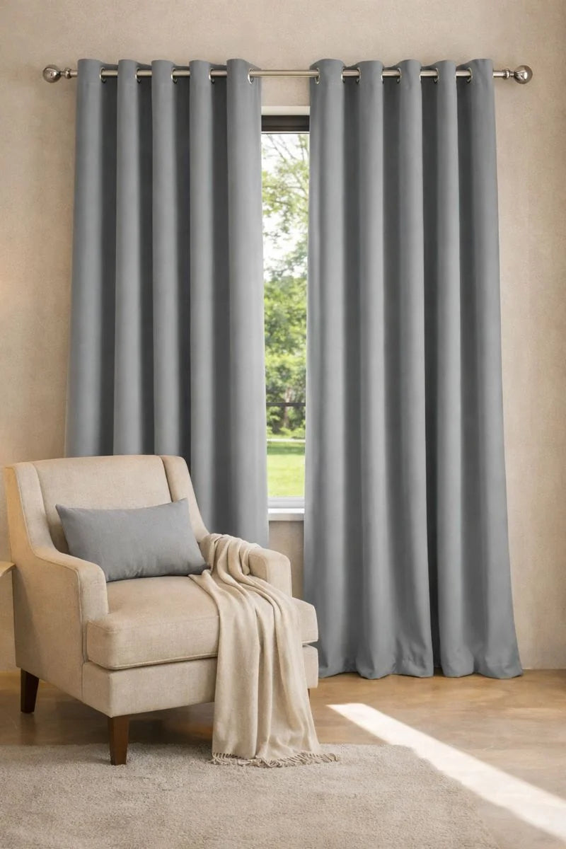 2pcs Premium Velvet Curtain for Bedroom & Living  Room 54 x 96 Inches