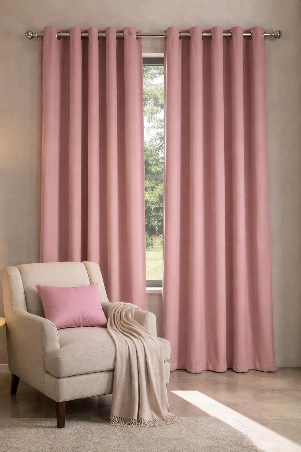 2pcs Premium Velvet Curtain for Bedroom & Living  Room 54 x 96 Inches