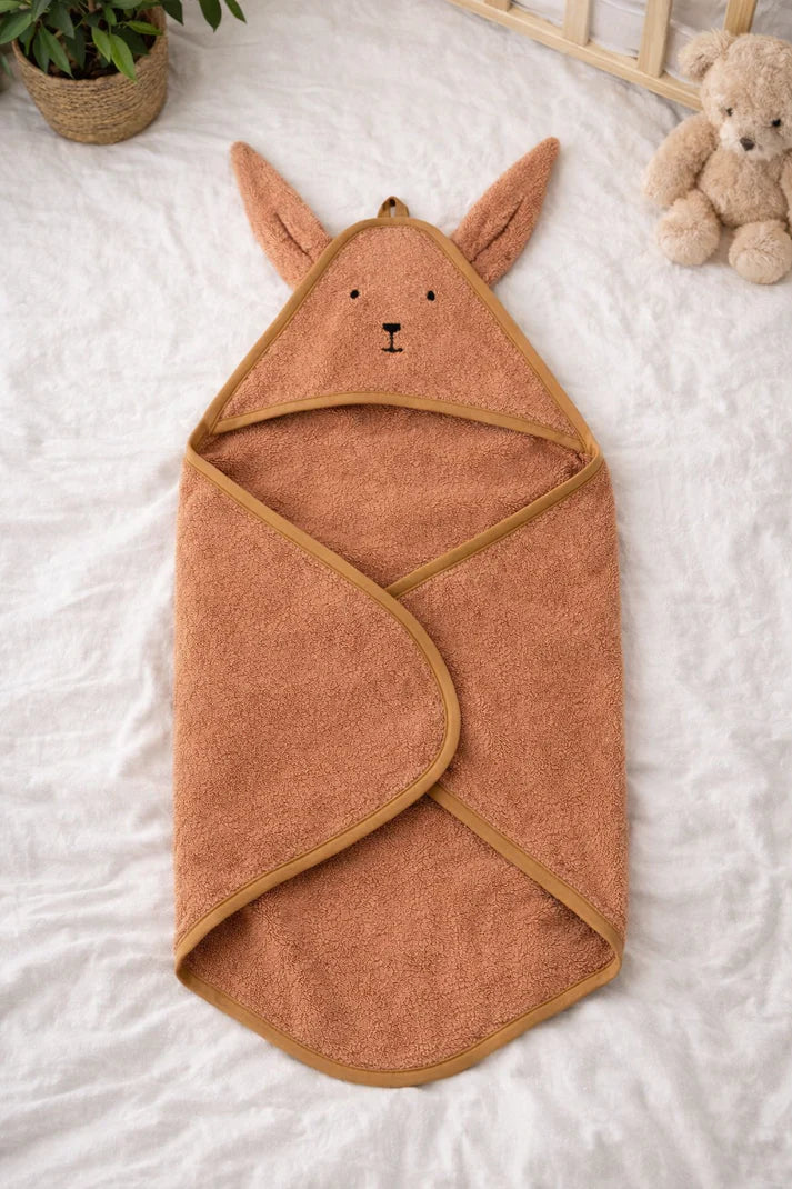 Kids mouse wrapping sheet Hooded Towel ( 1 month to 2 year)