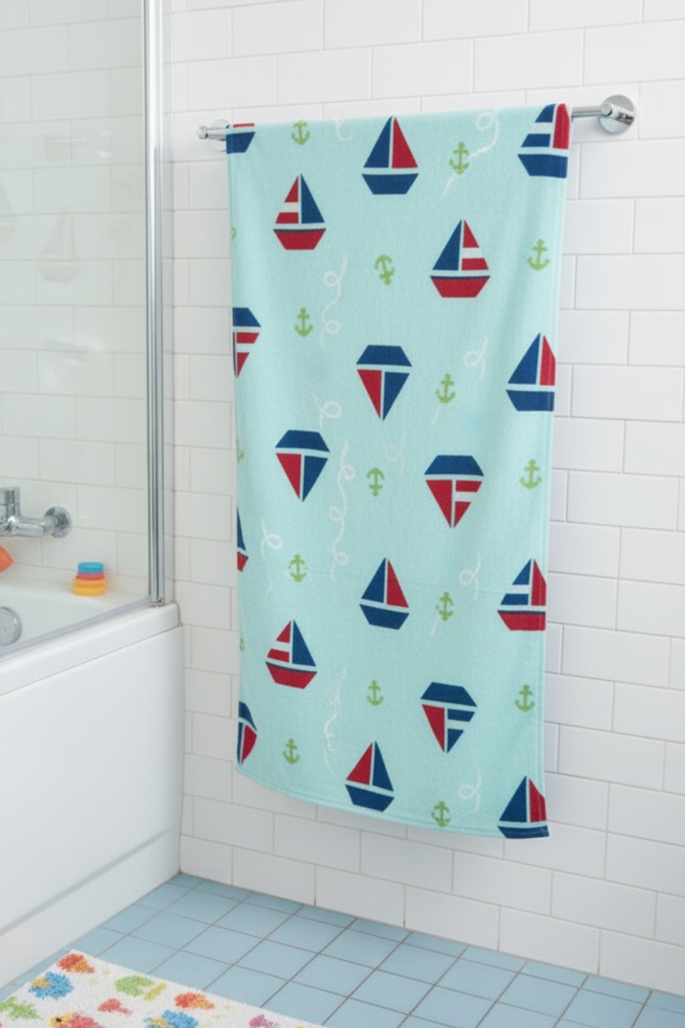 Soft & Colorful Baby Print Towel