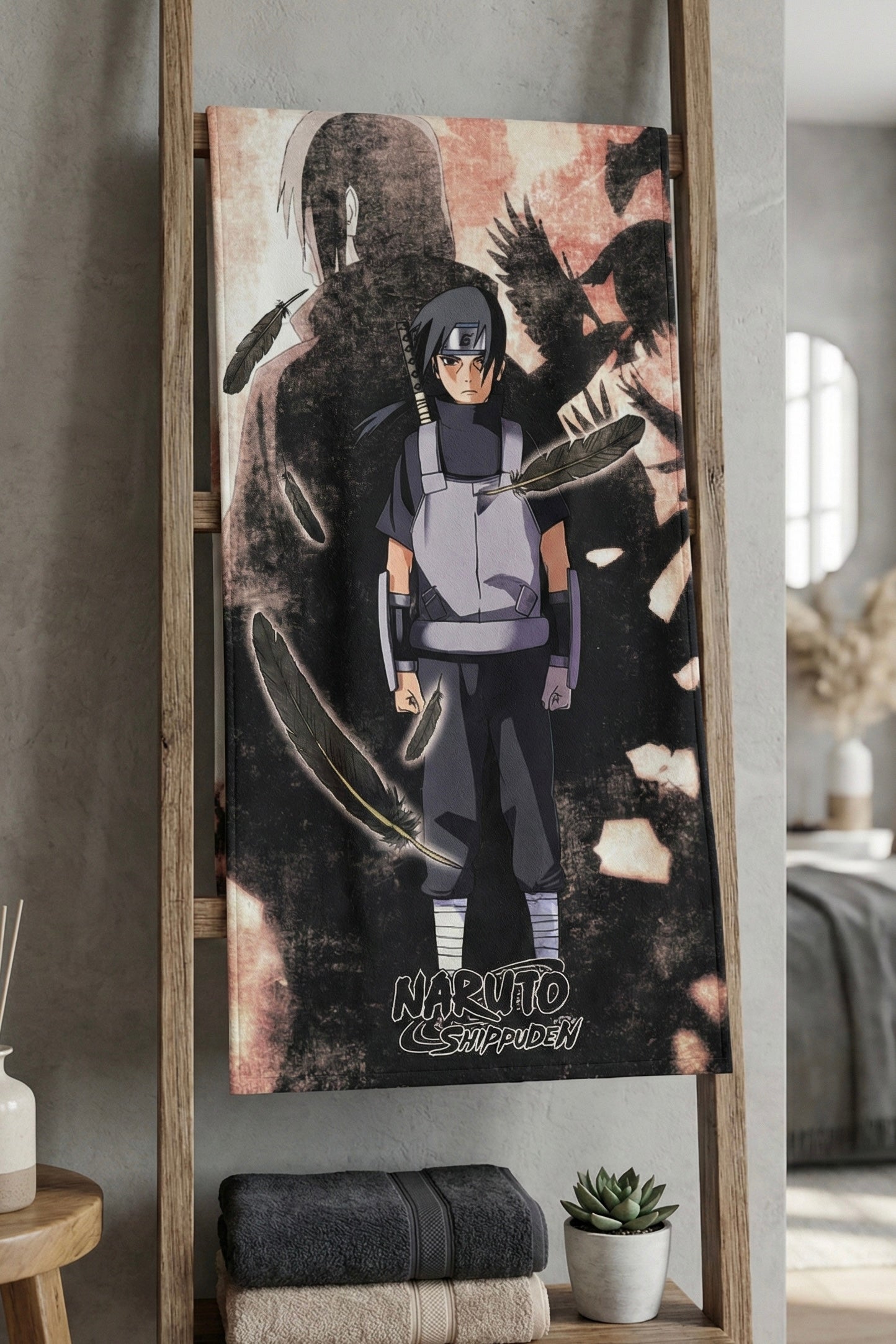 Naruto Ninja love Cartoon Towel – Perfect for Toddlers & Young Children