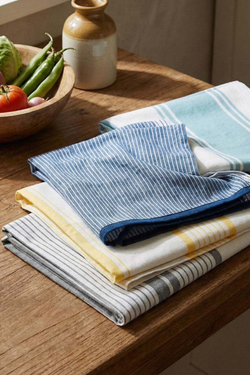 Dish cloth towel |  Duster Cloth  | 100% Pure Cotton | Multi-Color
