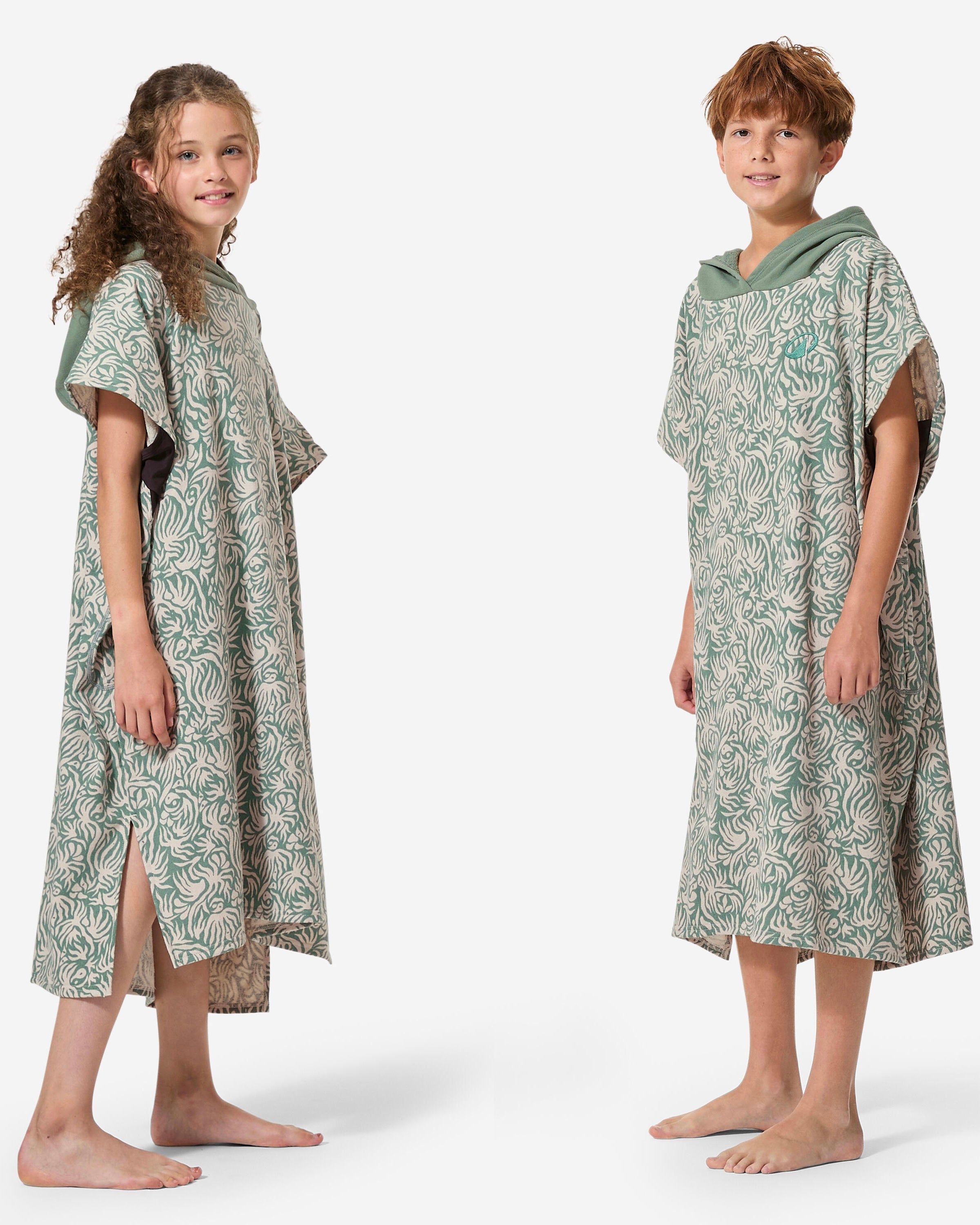 10 to 15 year Premium Cotton teen Ponchu – Quick Dry & Super Absorbent