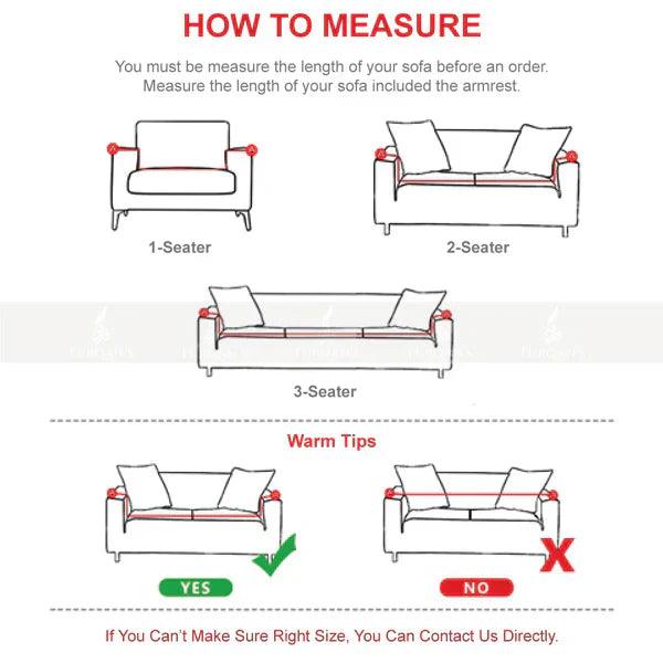 Ultrasonic Quilted Sofa Protector (Green Color)