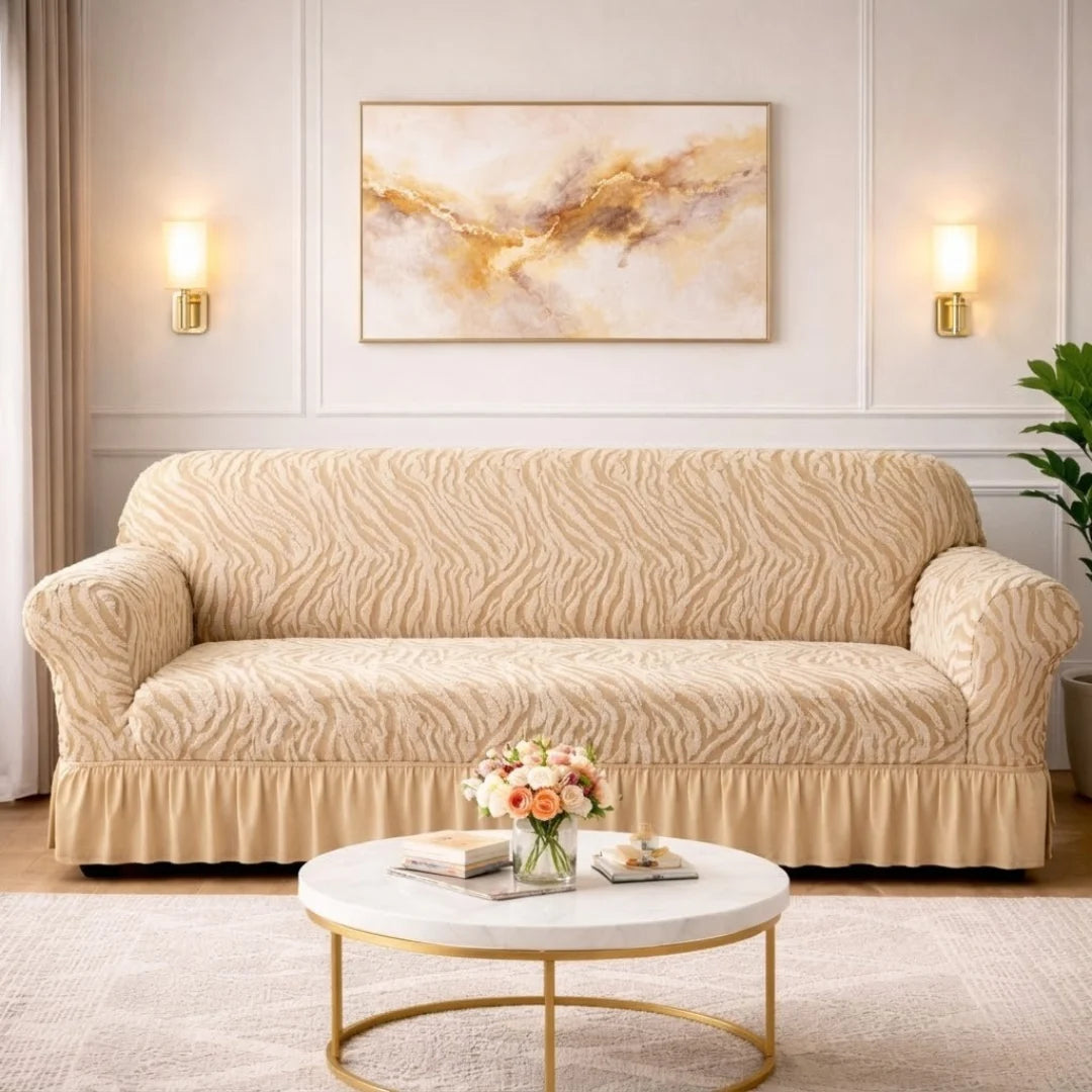 Zebra Stripe Gersey Sofa Covers (Skin)