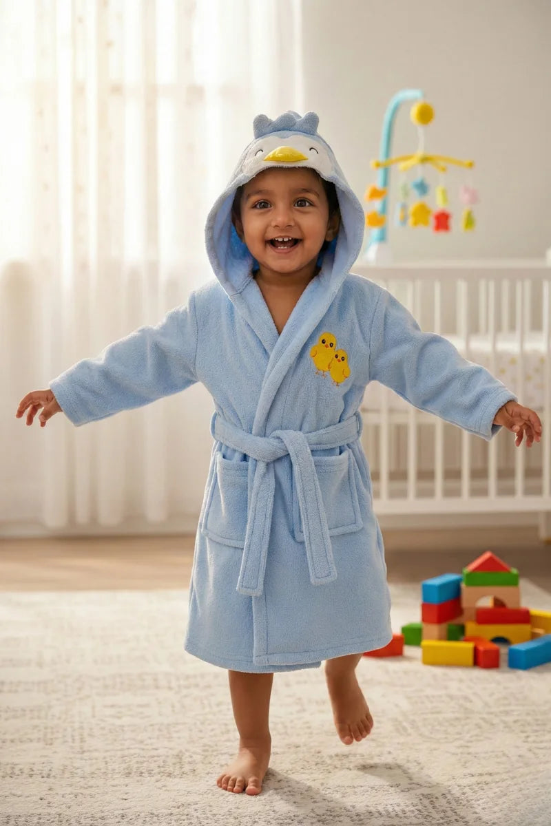 Duckie Soft & Cozy Animal Hooded Bathrobes