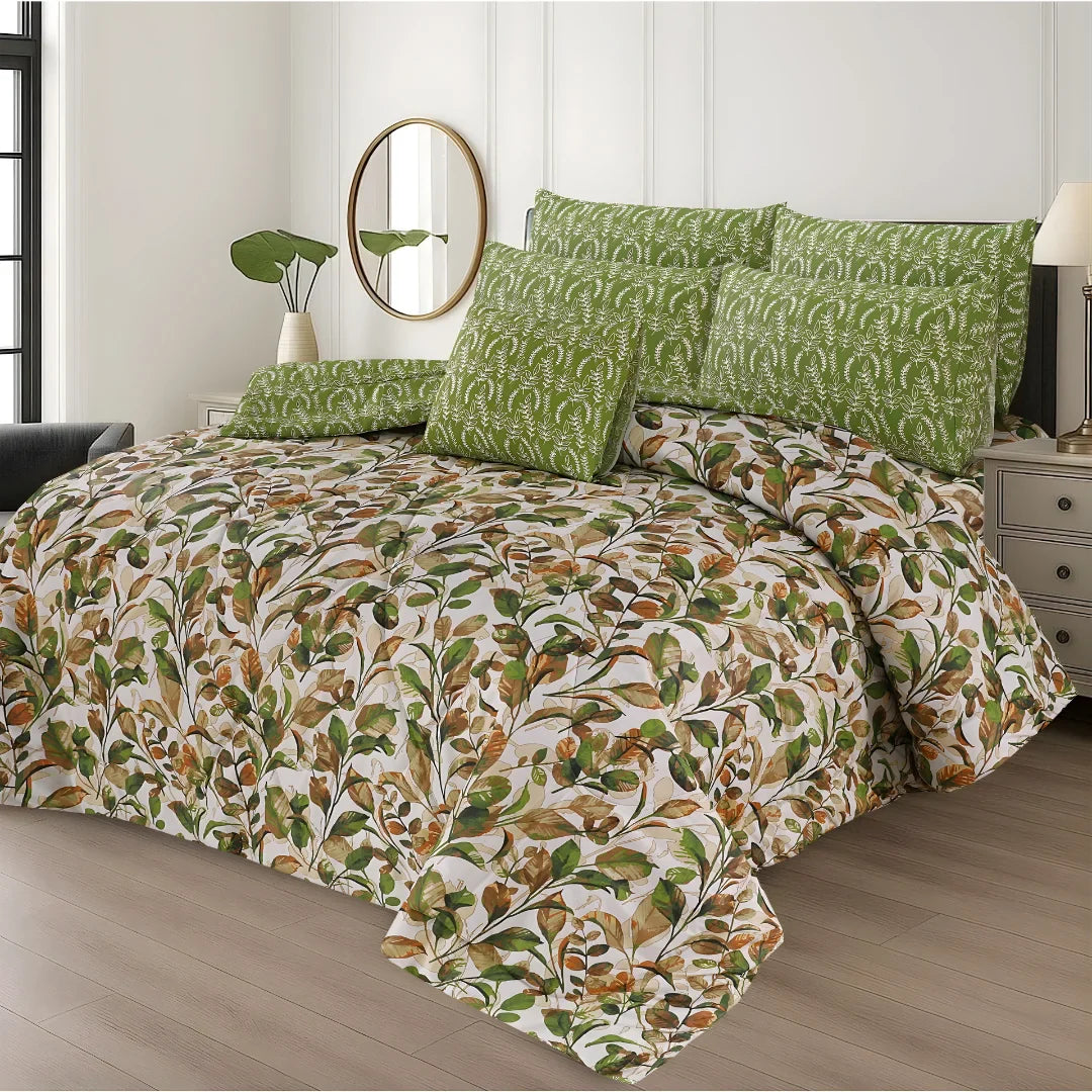 Premium King Size 7-Piece Comforter Set | Complete Bedding Collection